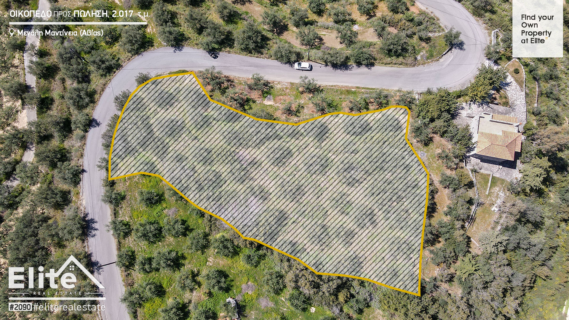 Land for sale in Megali Mantineia (Avia)