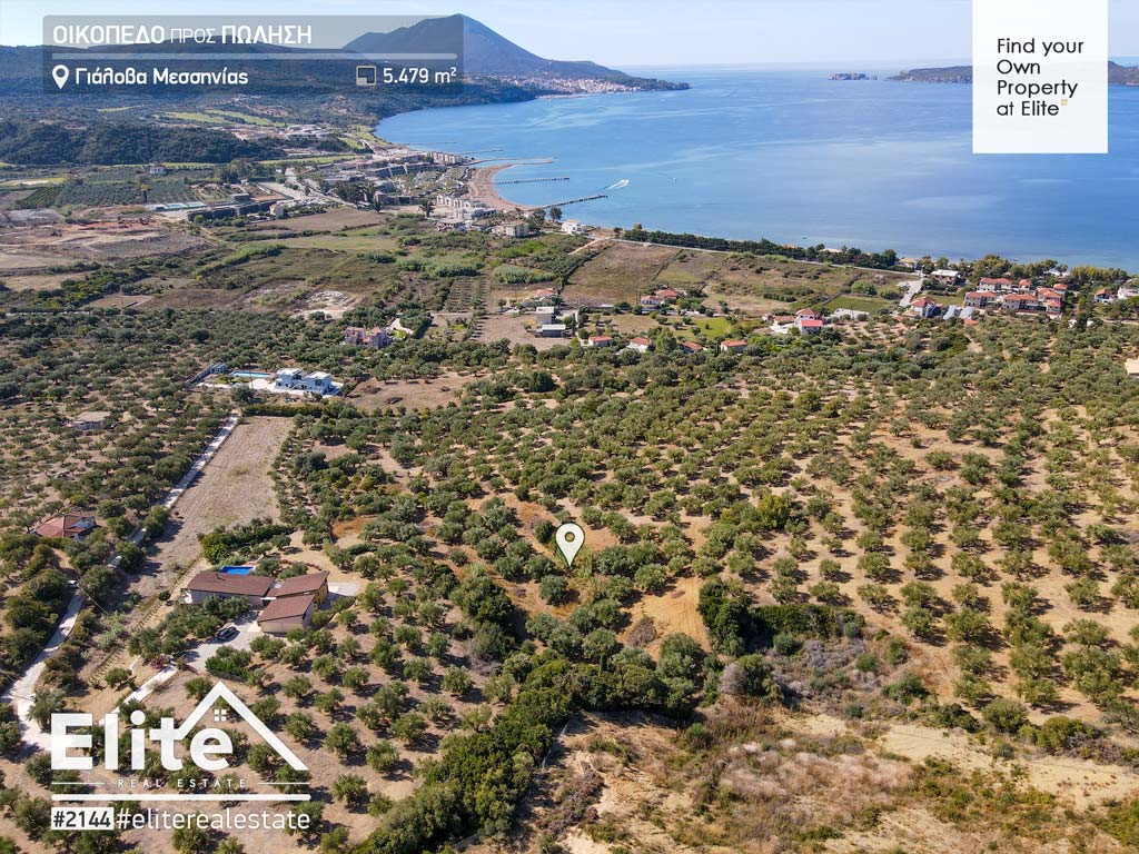 Plot of land for sale Gialova (Municipality Pylos) #2144 | ELITE REAL ESTATE