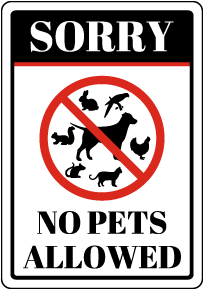 NO PETS