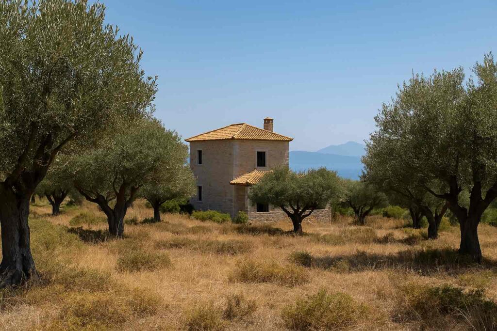 Casa con gli ulivi - Investimento e stile di vita in Messenia